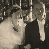 Hochzeit Artur und Luise Schr&ouml;dter 14 Mai 1931, Berlin